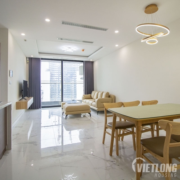 Cho thuê căn hộ 2PN đầy đủ nội thất tòa nhà S1 Sunshine City Hà Nội