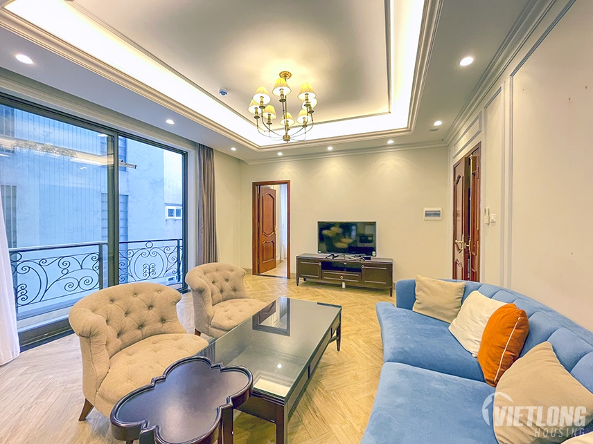 Căn hộ 2 phòng ngủ mặt hồ Tây cho thuê