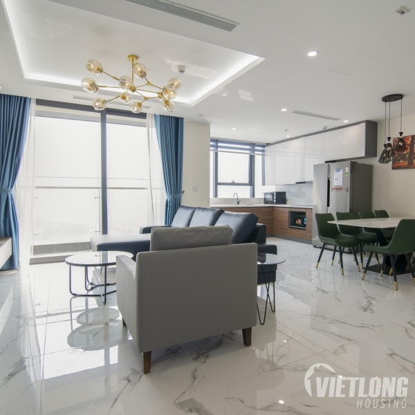 Cho thuê căn hộ duplex Sunshine City – 5 phòng ngủ, nội thất cơ bản – Giá 35 triệu/tháng