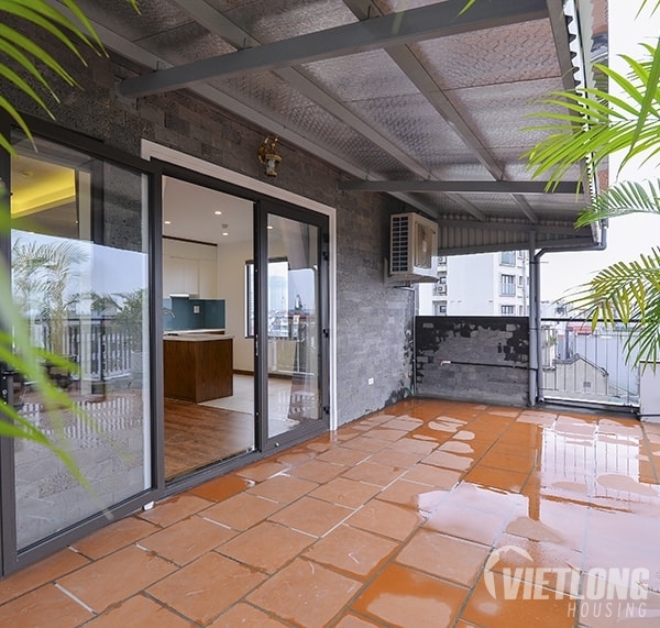 Cho thuê căn hộ 1 phòng ngủ tầng top view đẹp