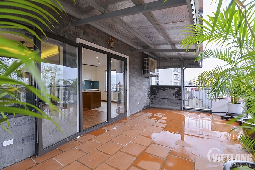 Cho thuê căn hộ 1 phòng ngủ tầng top view đẹp