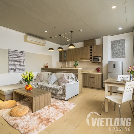Cho thuê căn hộ 1 phòng ngủ, rộng và sáng tại Từ Hoa