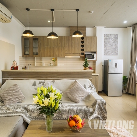 Cho thuê căn hộ 1 phòng ngủ, rộng và sáng tại Từ Hoa