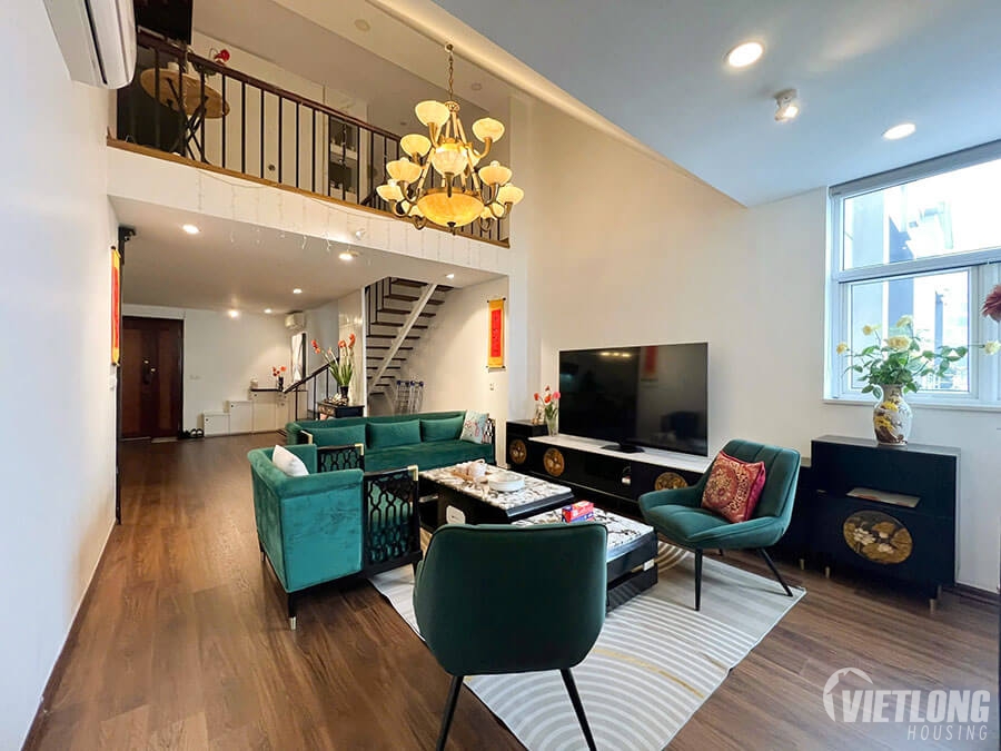 Cho thuê căn hộ duplex 3PN sang trọng tại tòa G – Ciputra