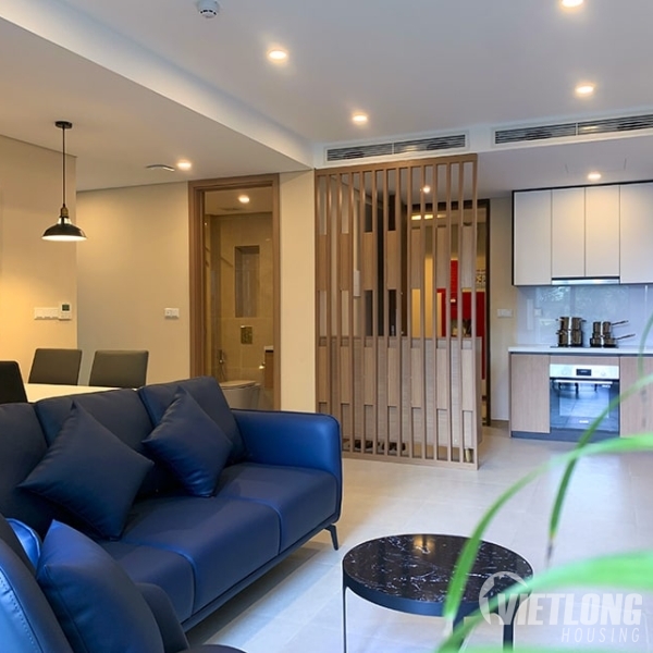 Cho thuê căn hộ 2 phòng ngủ nội thất hiện đại