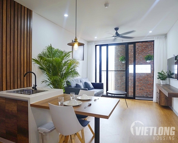 Cho thuê căn hộ 1 phòng ngủ nội thất đẹp
