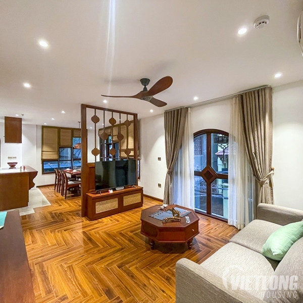Cho thuê căn hộ 2 phòng ngủ phong cách Indochine