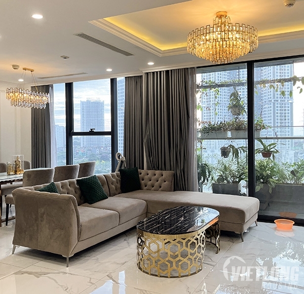 Căn hộ 2 phòng ngủ rộng, đẹp đủ nội thất tòa nhà S6 Sunshine City