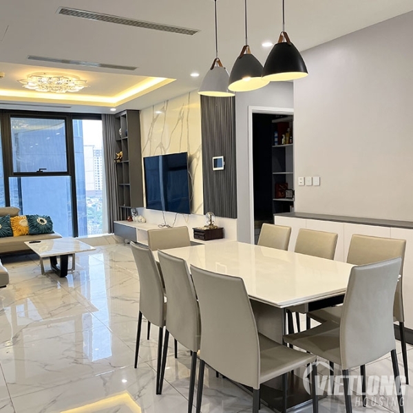 Căn hộ 3 phòng ngủ tòa nhà S4 Sunshine City, đầy đủ nội thất, cần cho thuê ngay