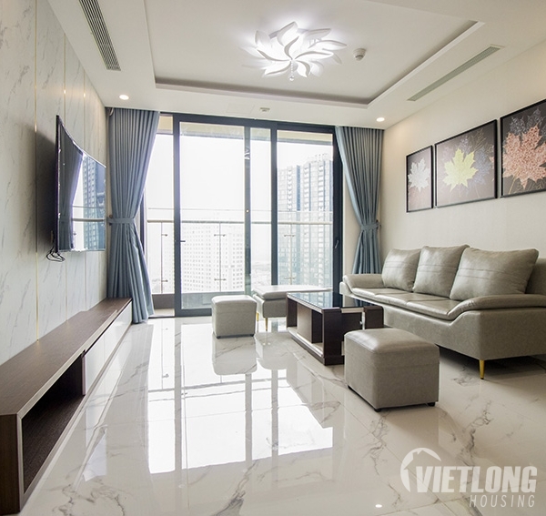Cho thuê CHCC Sunshine City 3 phòng ngủ đầy đủ đồ view nội khu