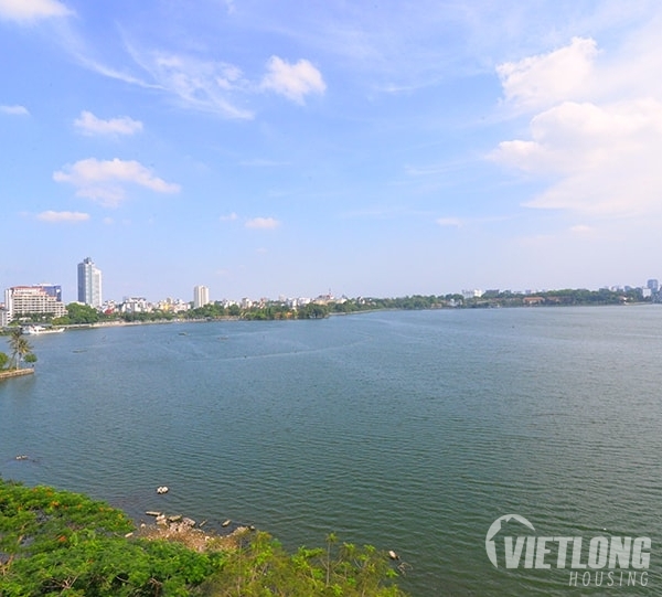 Cho thuê căn hộ mặt hồ Tây view cực đỉnh