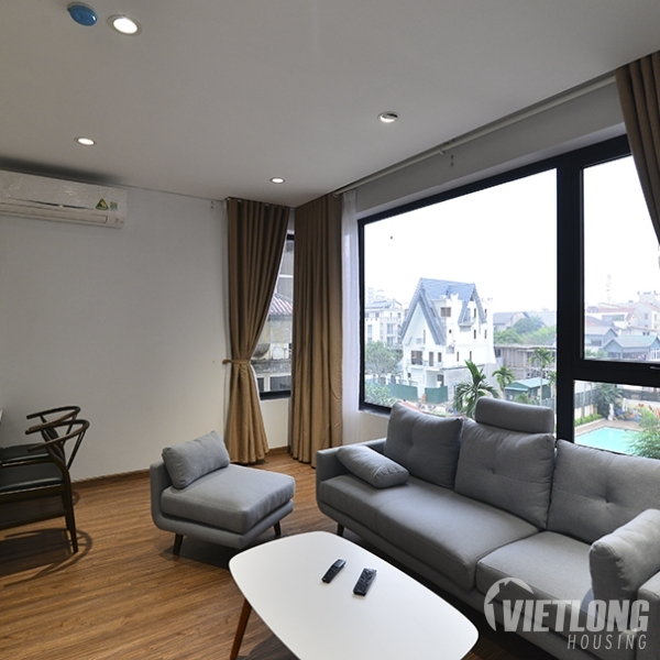 Cho thuê căn hộ 1 phòng ngủ  hiện đại, ấm cúng
