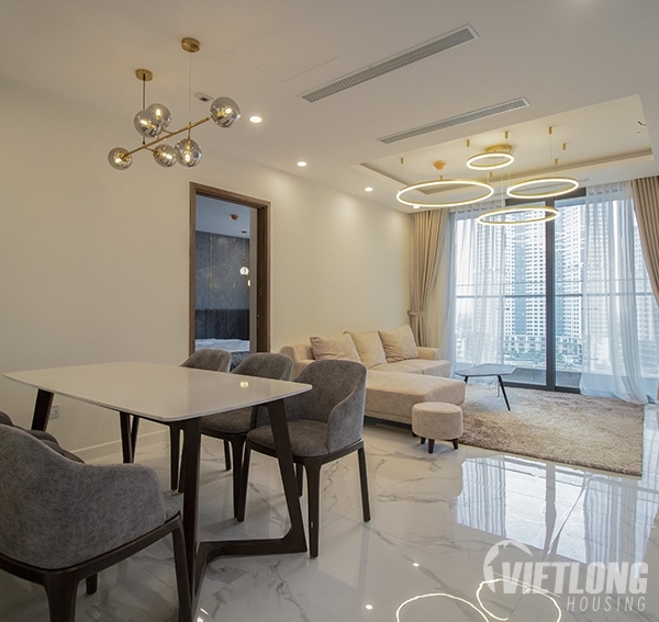 Cho thuê căn hộ CCCC Sunshine City 3 phòng ngủ, đầy đủ đồ