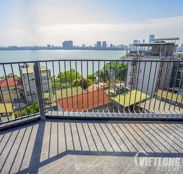 Cho thuê căn hộ view Hồ Tây cực đẹp, không gian sống tiện nghi