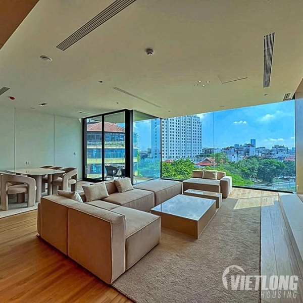 Cho thuê căn hộ 2 phòng ngủ cao cấp tại Tây Hồ