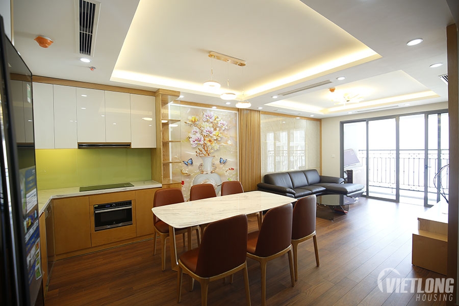 cho thuê căn hộ 03 phòng ngủ tòa Dleroisoleil giá 35 triệu/tháng