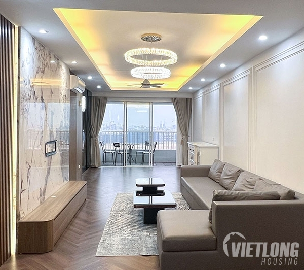 căn hộ view hồ nội thất mới
