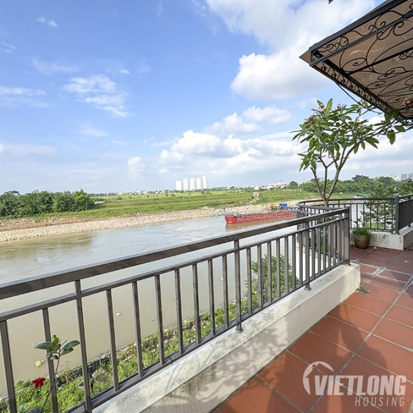 Cho Thuê Biệt Thự View Sông Đuống Phố Bắc Cầu Phường Ngọc Thụy Hà Nội