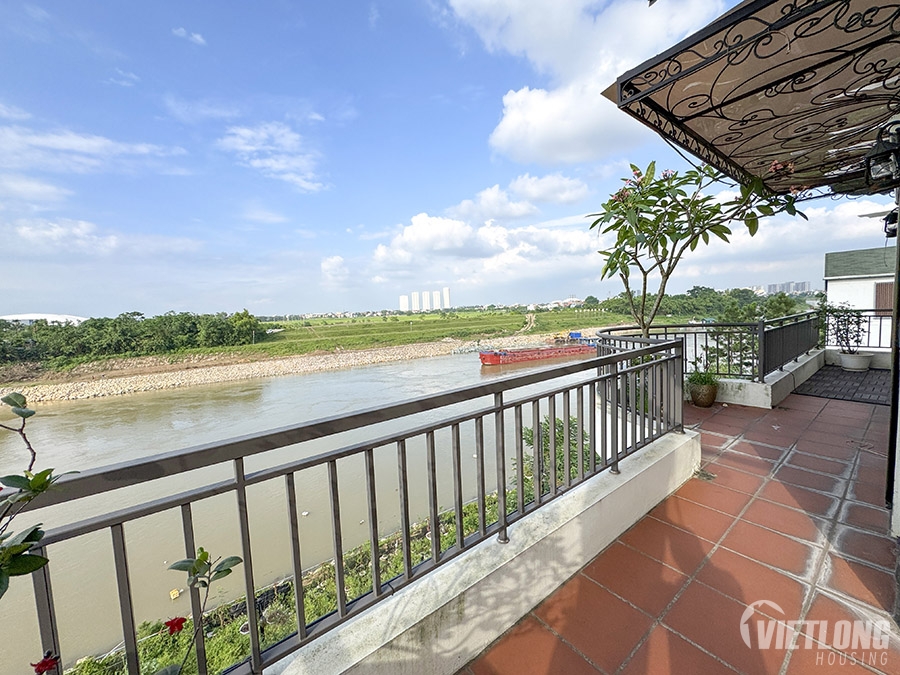 Cho Thuê Biệt Thự View Sông Đuống Phố Bắc Cầu Phường Ngọc Thụy Hà Nội